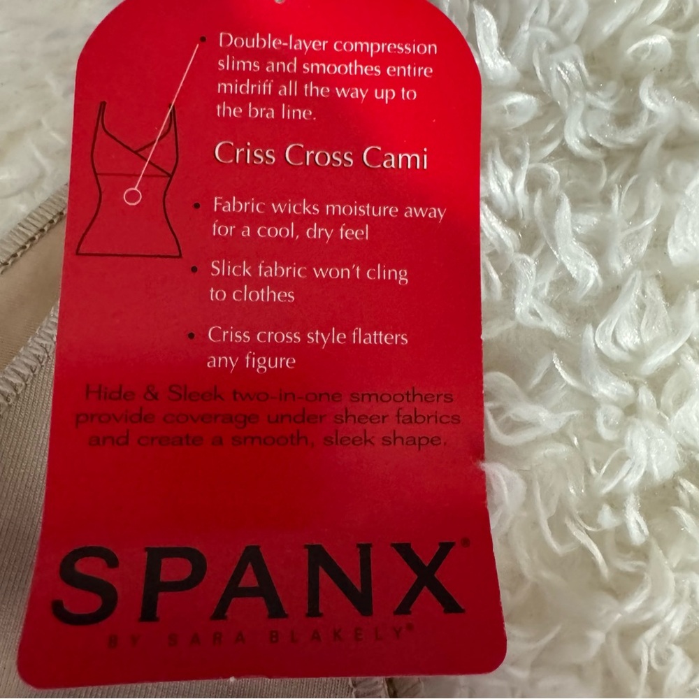 Spanx Bundle (2) Criss Cross & Shaping Cami Size 2X NEW - Picture 10 of 11